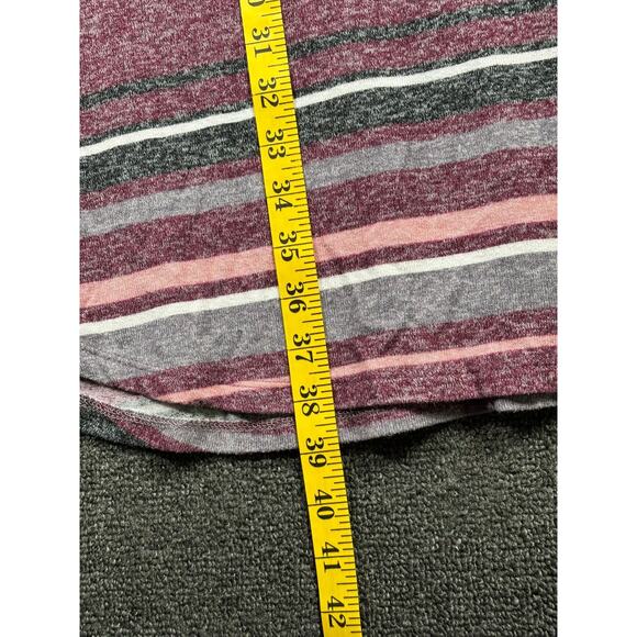 Torrid Stripped Top Womens Size 5 (5X) Multicolor Short Sleeves - Picture 6 of 7